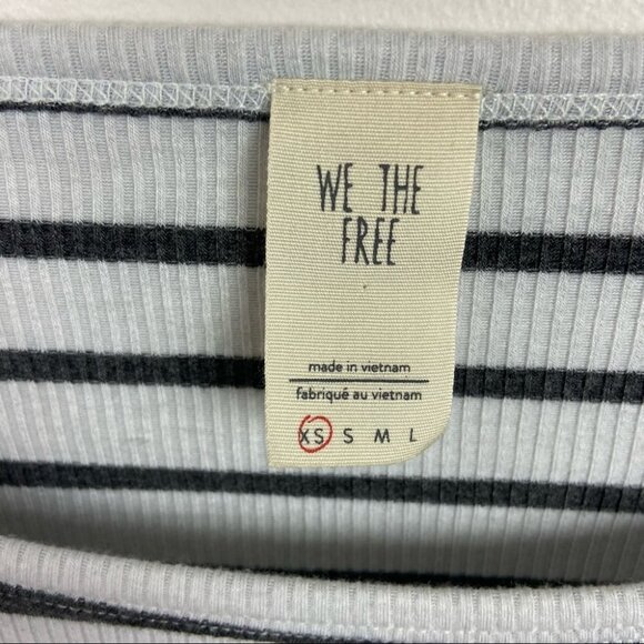 Free People Good Finds Ruffle Cuff Long Sleeve Tee Size XS‎ Bell Sleeve Bohemian - Picture 8 of 14